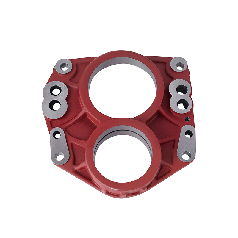 Placa divisória de transmissão de trator de ferro fundido cinza